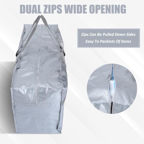Windyun 4 Pcs 168 Gallon Extra Large Moving Bags XXL Heavy Duty Storage Bag - Image 3
