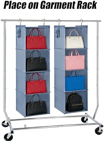 Bag Rack for Closet Storage Hanging Purse Organizer for Closet - Image 7