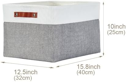 DECOMOMO Storage Bins, Extra Large Fabric Storage Baskets for Shelves 4Pack - Image 5