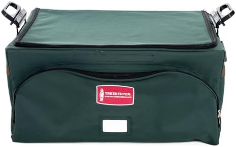 TreeKeeper Adjustable Christmas Ornament Storage Box, Up to 48 Slots - Image 2