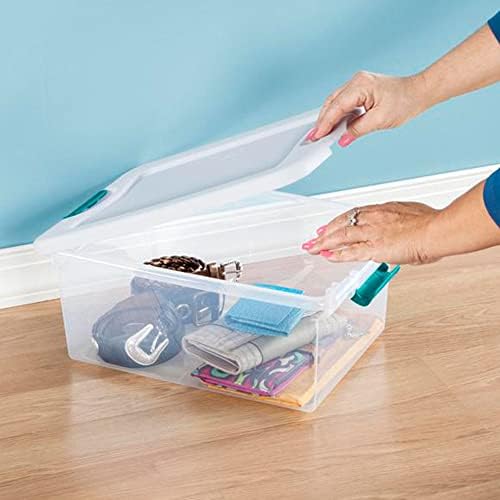 Sterilite Latch Lid Tote Storage Containers, 15 & 25 Qt, 12-Pack & 6-Pack - Image 3