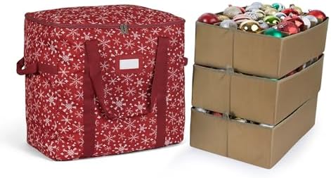 Covermates Adjustable Ornament Storage Bag, 19.25" W x 13" D x 18.5" H by Covermates
