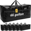 8 Pcs 66 Gallon Extra Large Moving Bags Heavy Duty Storage Bag by Clysee