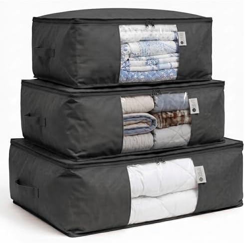 Storage Bags for Comforter, Clothes & Bedding Sets With Cedar Protection by HOLDN%E2%80%99STORAGE