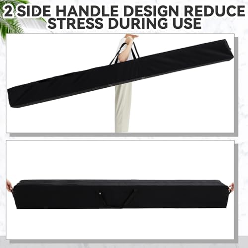 1 Pcs 96 x 8 x 8, 103 L Versatile Large Duffle Bag, Black - Image 6