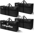4 Pcs 149 Gallon Extra Large Moving Bags Heavy Duty Storage Bag by Clysee