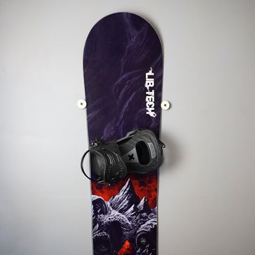 Grassracks Nubbins - Birch Flush Ski Wall Mount & Snowboard Wall Mount - Ski Rack & Snowboard Rack - Image 6