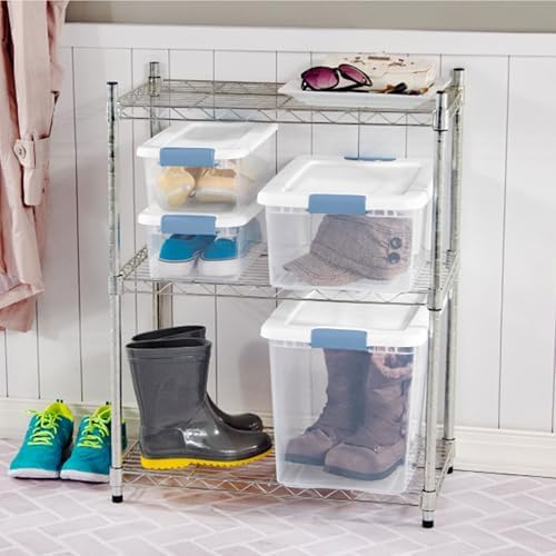 Sterilite Latching Box with Lids for Home and Office, 25 Quart, 24-Pack - Image 4