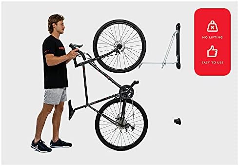 Steadyrack Swivel Bike Wall Mount, Vertical Bike Rack for Garage Storage - Image 3
