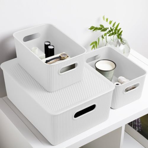 Tatay Storage Basket Baobab 29.4x38.5x16 cm Set of 4 Organiser Boxes - Image 7