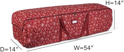 Covermates Christmas Tree Storage Bag, Red Snowflake - Image 3