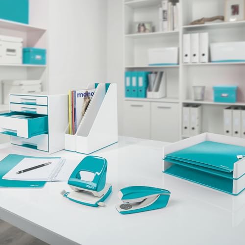 Leitz A5 Storage Box, Click and Store Range 60430001 - Small, White Organiser Box A5 - Image 6