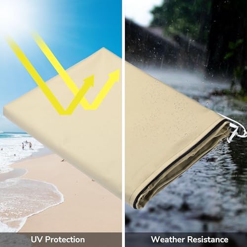Yescom Batch Market Umbrella 2-4pcs Storage Cover Bag with PU Coating - Image 7