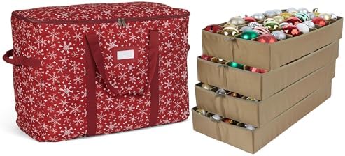 Covermates Adjustable Ornament Storage Bag, 25.5" W x 13" D x 18.5" H by Covermates