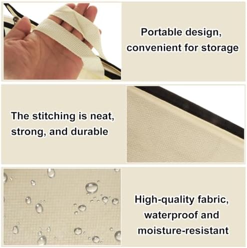 16 Pack Clear Dust Bags for Handbags, 4 Sizes Purse Dust Bags for Storage with Zipper and Handle, Purse Storage Bags for Handbag Storage, Closet Organization - Image 5
