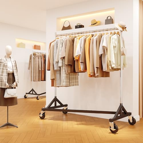 HOKEEPER Clothes Rack Z Rack Load 500LB Height Adjustable - Image 4