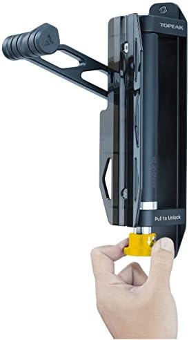 Topeak Swing-Up DX Bike Holder – Adjustable Wall-Mount Storage System for Space Saving, Dual-Side Swivel, 15° Locking Increments, Fits Tires up to 2.35”, Durable Alloy & Steel Build - Image 2
