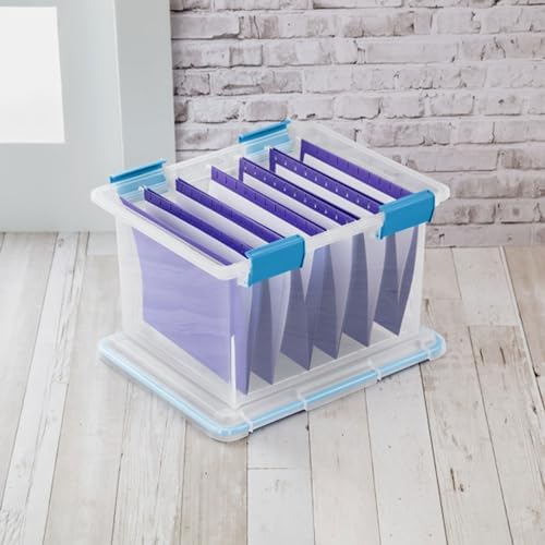 Sterilite Gasket Storage Box with Lids for Home & Office, 32 Quart, 16-Pack - Image 6