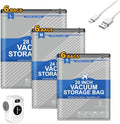 Travel Vacuum Storage Bags with Cordless Pump, 18-Combo Set by Odilona