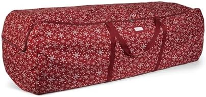 Covermates Christmas Tree Storage Bag, Red Snowflake by Covermates