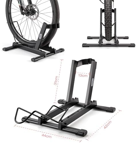 CXWXC Bike Rack Garage - Bicycle Stand Floor for 20"-29" Bikes, 4" Tire - Image 6