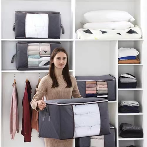 18PCS 60L/18PCS 90L Extra Large Moving Bags Comforter and Blanket Storage - Image 6