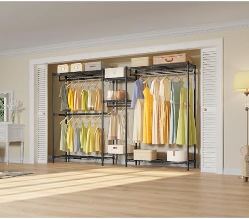 VIPEK Classic V6X Dynamic Closet System, Expandable Garment Rack - Image 5