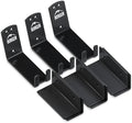 Borgen Wall Mount Pedal Hook for E-Bike & MTB - Black - Set of 3 by Borgen