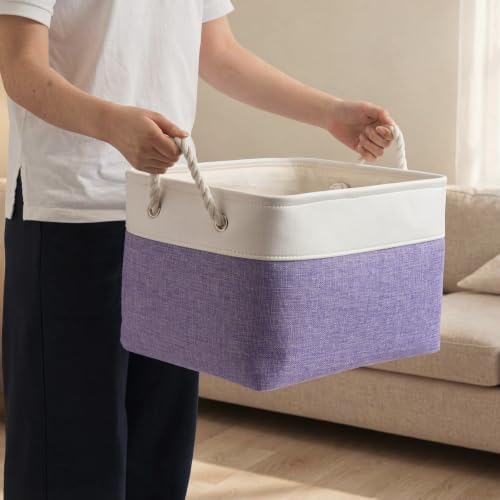 15x11x10 In Foldable Fabric Large Storage Bins with Handle 6 Pack - Image 5