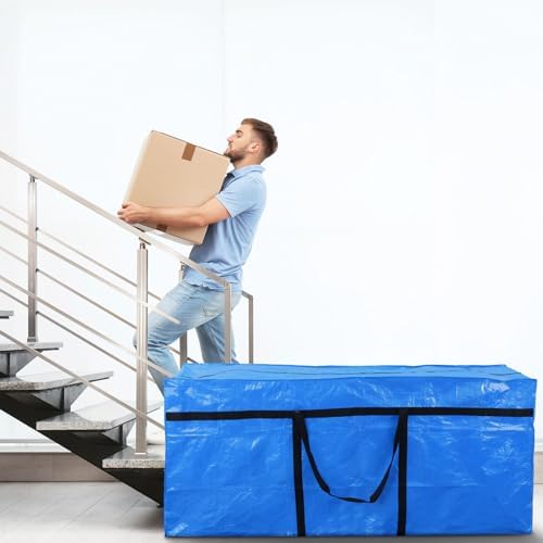 4 Pcs 176 Gallon Extra Large Moving Bags Heavy Duty Storage Bag - Image 6