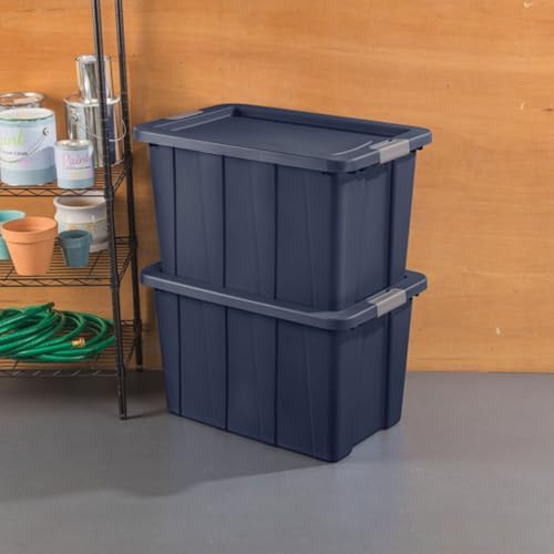 Sterilite Latching Tuff1 Tote Containers w/Lids, 30 Gallon, 12-Pack - Image 6