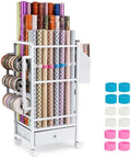 Aquzee Wrapping Paper Storage, Wrapping Paper Cart with Drawer by Aquzee