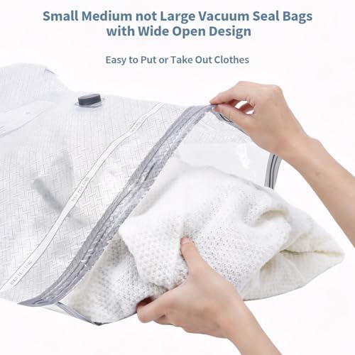 Travel Vacuum Seal Bags for Clothing,Vacuum Storage Bags with Rechargeable Pump,18 Pack Space Saver Compression for Clothes,Blankets,Bedding,Suitcase Luggage Seasonal Storage - Image 6