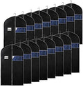 Syeeiex 40 Inch Suit Bag, Suit Bags for Closet Storage, Black, Set of 16 by syeeiex