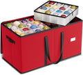 SONGMICS Christmas Ornament Storage Box, 8 Trays for 3-Inch 128 Slots by SONGMICSbySONGMICSHOME