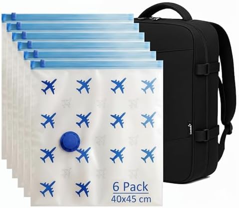Lavatelli Travel Vacuum Set, USB-C Pump + 12 Bags 40x45 & 40x60 cm - Image 4