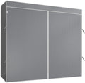 VIPEK Cover ONLY for V4S/V5 Medium/V30/V5i Medium Garment Rack, Upgarded Polyester Dustproof Cover Clothing Rack Cover with Zipper, 57.9" L X 17.3" W X 74.8" H, Grey by VIPEK
