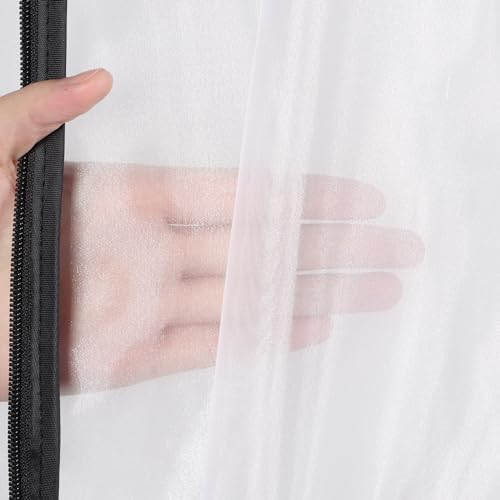Zilink Garment Bags for Leather Coat Suit Bags for Closet Storage 43 in - Image 4