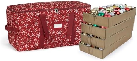 Covermates Adjustable Ornament Storage Bag, 25.5" W x 13" D x 12.5" H by Covermates