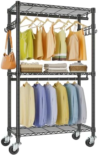 VIPEK R2 Mini Rolling Clothes Rack Portable Closet for Hanging Clothes by VIPEK