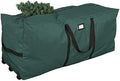 ProPik Rolling Christmas Tree Storage Bag, Fits Up to 9 Ft Tall Disassembled Trees, 28" H X 16.5" W X 60" L, Extra Large Heavy Duty Xmas Storage Container with Wheels & Handles, 600D Oxford (Green) by ProPik