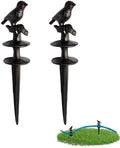2 Pcs Heavy Duty Cast Iron Garden Hose Guide Stakes, Maijdoany Yard Art Decor, Bird-Shaped Hose Guards Keeps Garden Hose Out of Flower Beds for Plant Protection Greenhouse by Unknown