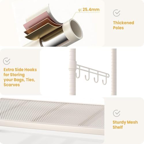 Garvee Heavy-Duty Clothes Rack with Wheels - Image 6