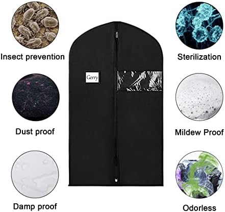 Univivi Garment Bag Suit Bag for Storage and Travel, 40 Inch, Set of 16 - Image 4