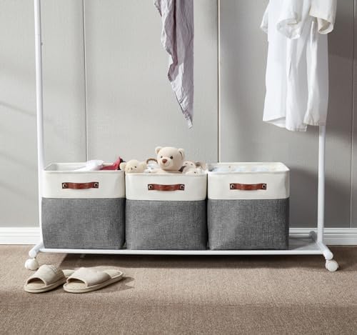 DECOMOMO Cube Storage Bin 13x13, Fabric Storage Bins - Image 5