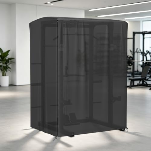 AKEfit Strength Training Cover, Waterproof & Dustproof Gym Rack Cover with Zipper,Fit for Indoor and Outdoor - Image 6