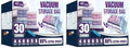 30 Combo Vacuum Storage Bags, Vacuum Seal Bags for Clothing and Bedding (Pack of 2) by HIBAG