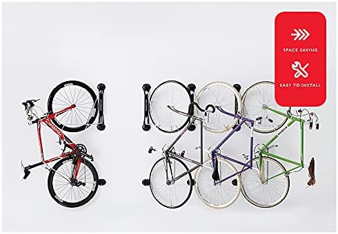 Steadyrack Swivel Bike Wall Mount, Vertical Bike Rack for Garage Storage - Image 4