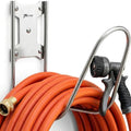 JBscoop Large Stainless Steel Hose Holder, Heavy Duty Hose Hanger (1) by JBscoop