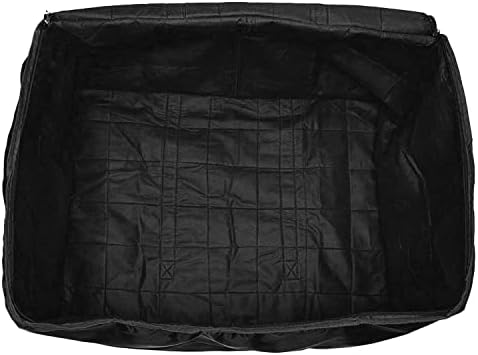 ANKIT INTERNATIONAL Jumbo Storage Bag for Clothes & Bedding – Lightweight Moisture Proof Parachute Fabric Organizer with Zipper & Handles, Large Capacity Storage for Blankets, Comforters (Black) - Image 5